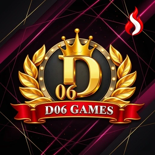 Layar panduan masuk akun d06 setelah APK terpasang di Android